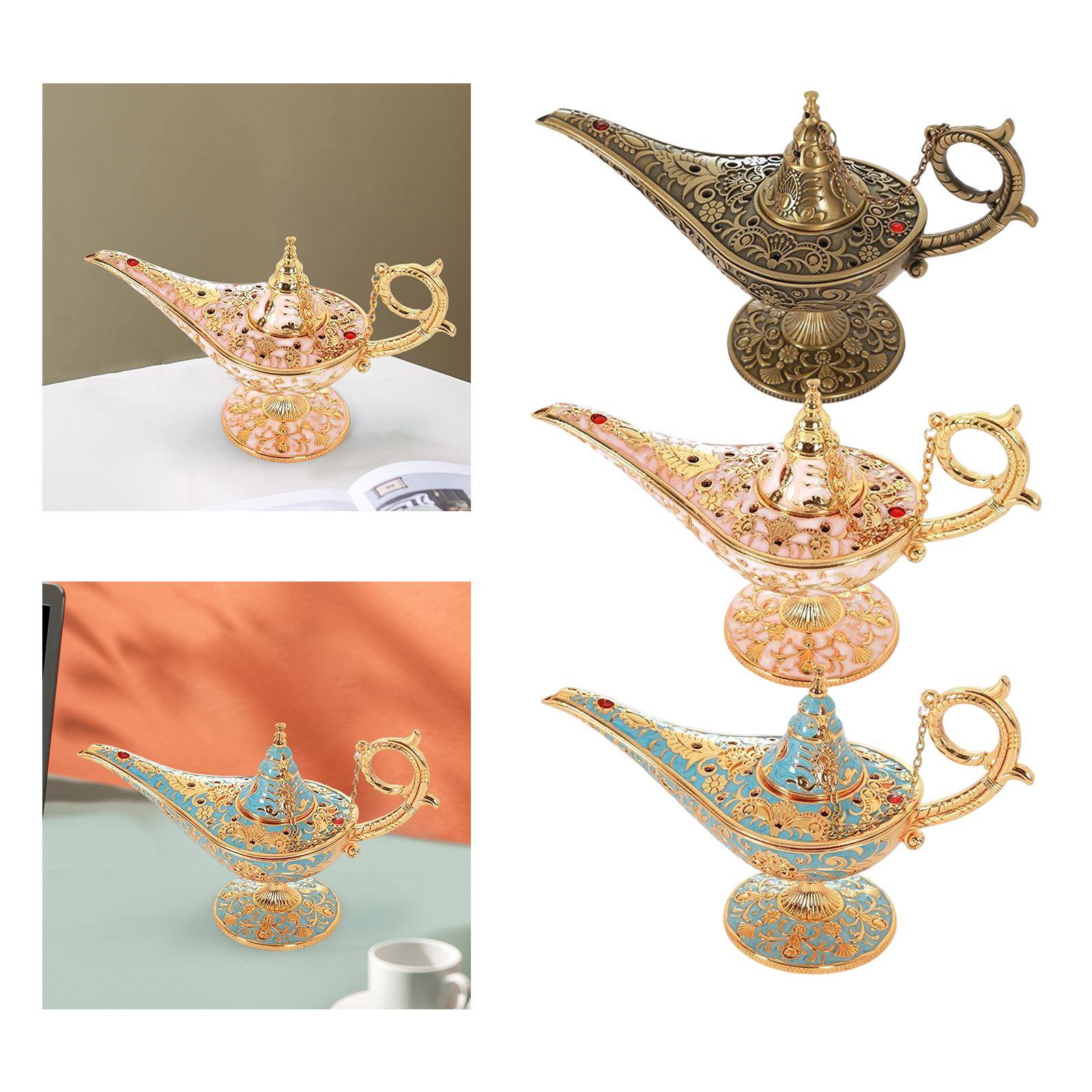 Collectible Vintage Lamps - クラシックウィッシングライトランプ装飾彫刻グッズギフトエレガントな亜鉛合金ヴィンテージスタイル絶妙なハロウィーンの結婚式