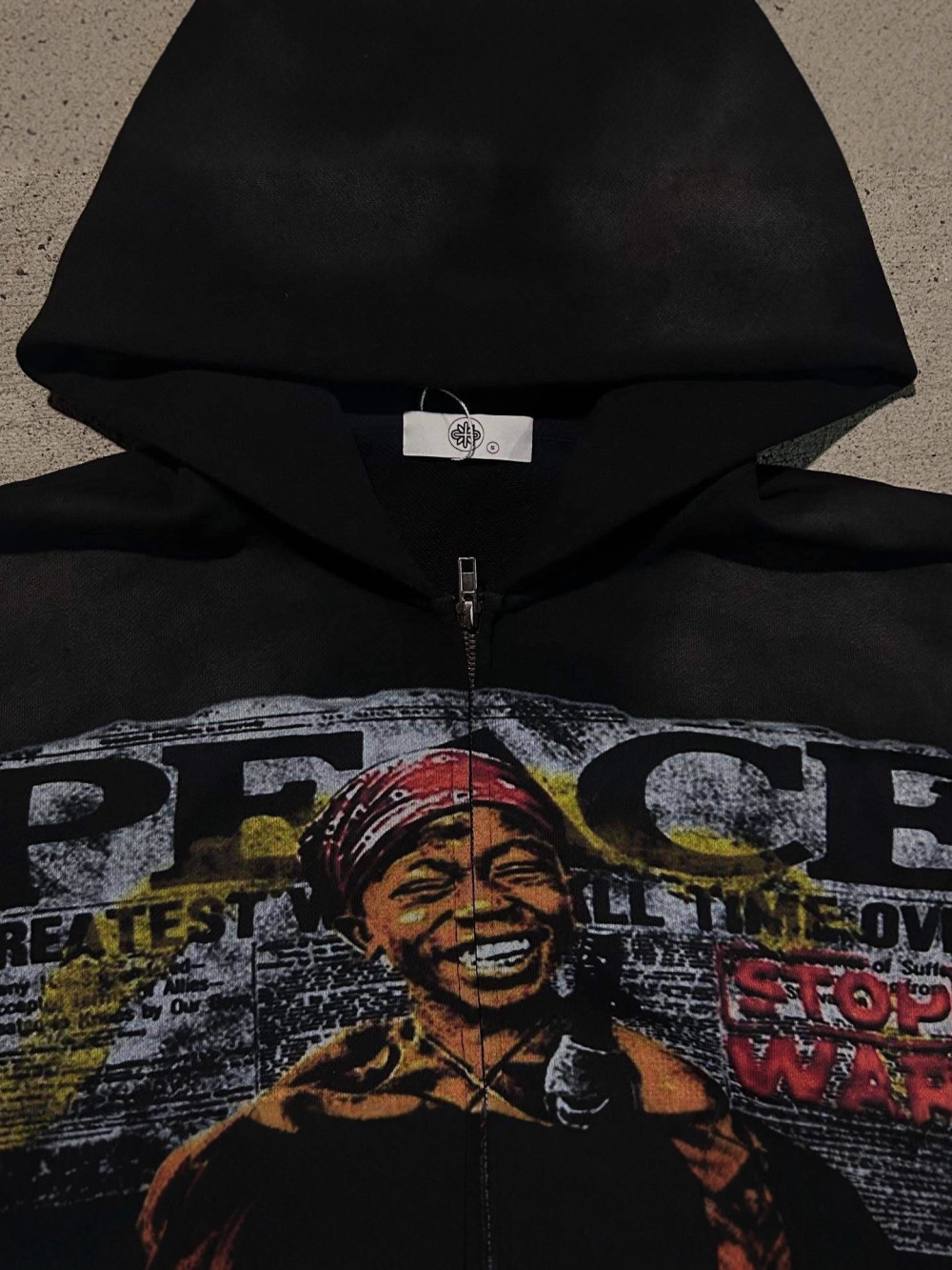 2026年新作アメリカンヒップホップルーズフーディストリート - Vintage Zip Hoodie のレビューと価格