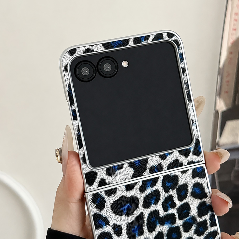 ヒョウ柄折りたたみフリップ電話ケース Motorola Ra - Vintage Items のレビューと価格