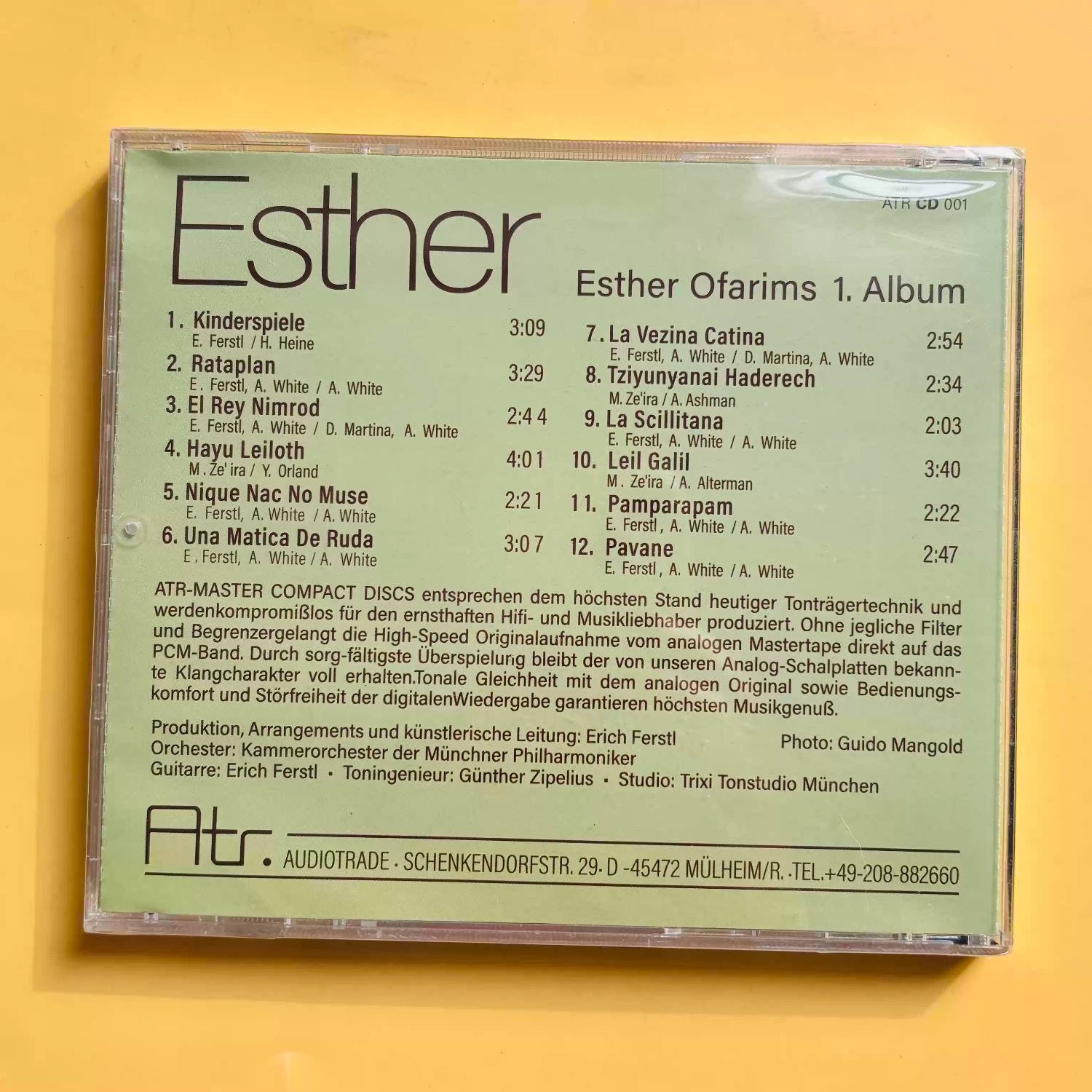 ヴィンテージ女性歌手のボーカルCDアルバム「エスター」、フォ - Vintage Collectibles & More Llc Photos のレビューと価格