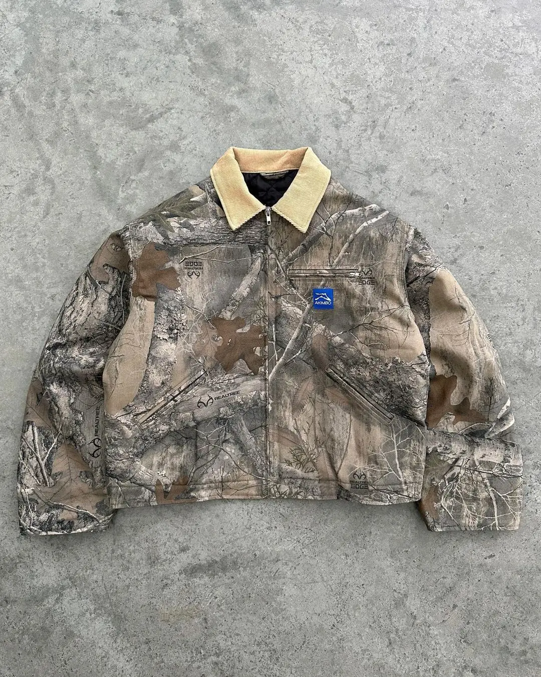 レディース特大カモフラージュパーカー、ハンティングジャケット - Vintage Zip Hoodie のレビューと価格