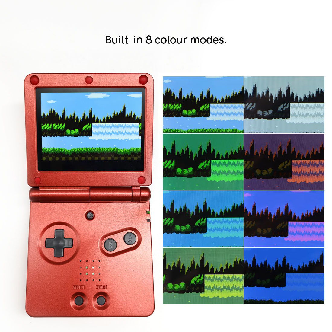 GBA SP V5 720x480 レトロピクセル 3.0イ - Vintage Game Collection のレビューと価格