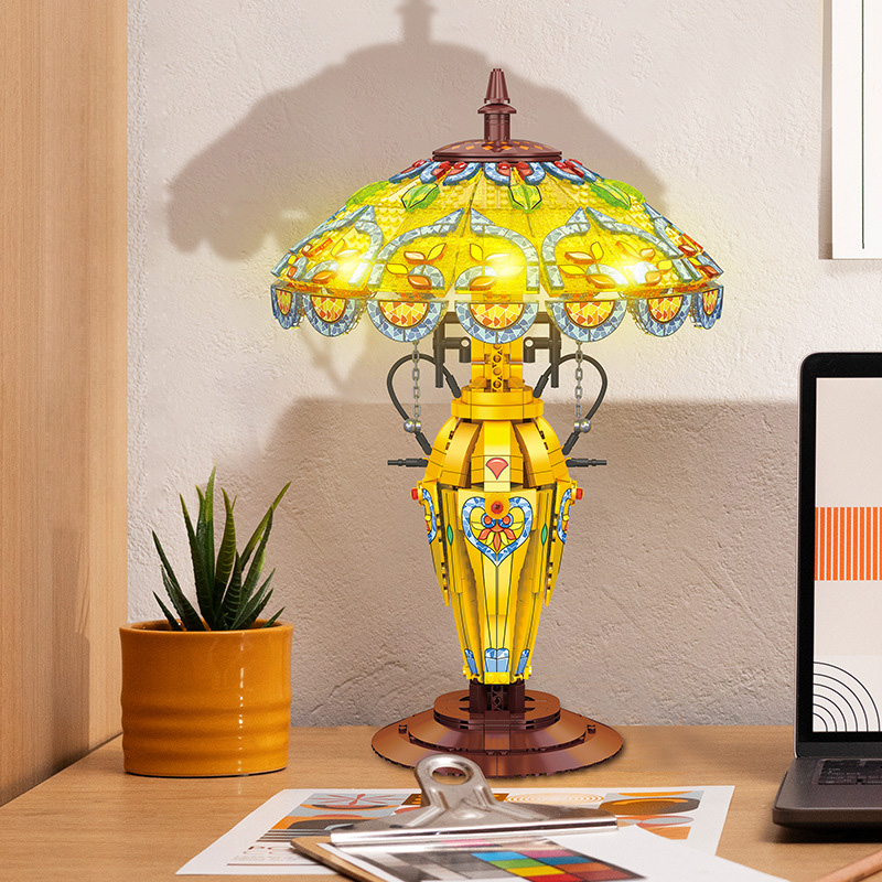アイデア Moc ビルディングブロック建設セットモデルレトロ - Collectible Vintage Lamps のレビューと価格