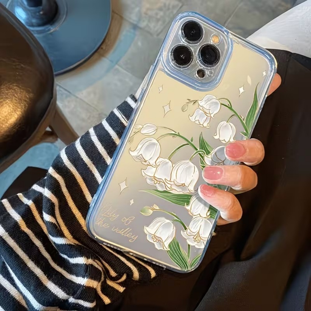 ヴィンテージ スズラン柄 iPhoneケース iPhone  - Vintage Items のレビューと価格