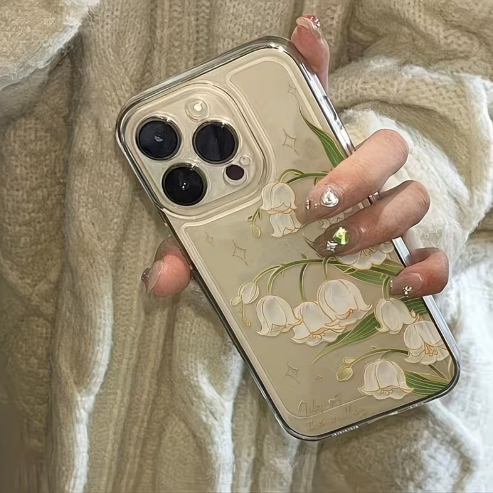ヴィンテージ スズラン柄 iPhoneケース iPhone  - Vintage Items のレビューと価格